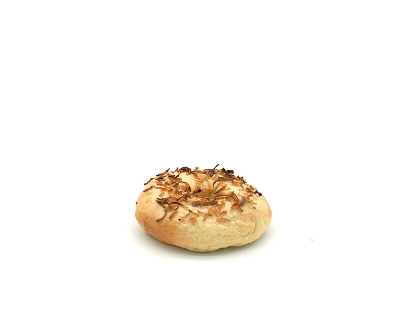 Plato Bagel amb ceba