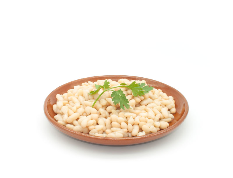 Plato Mongetes blanques