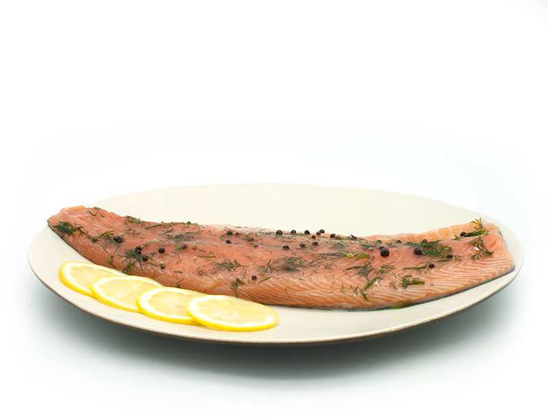 Plato Salmon lox